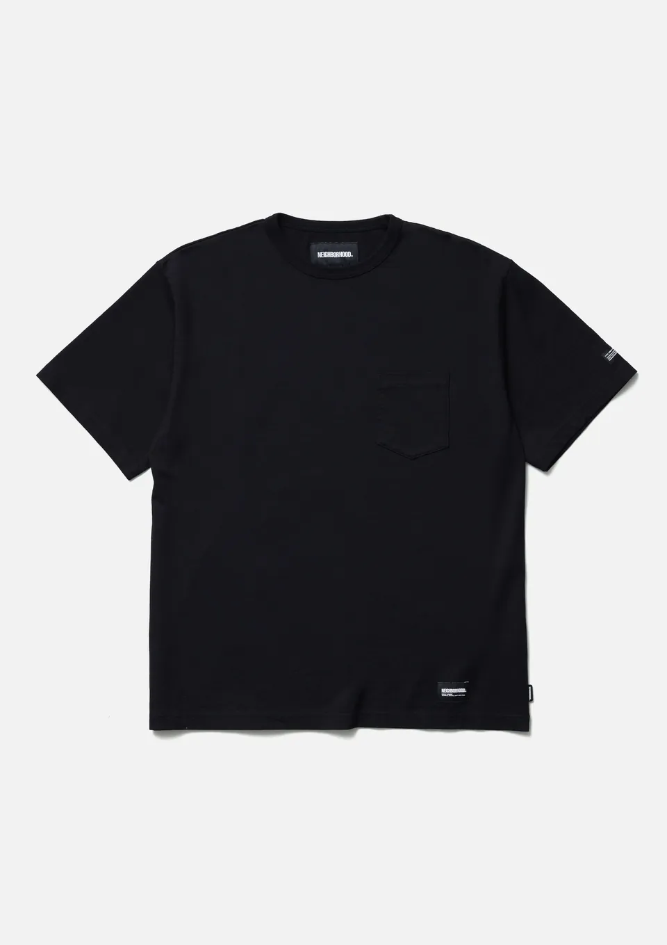 Neighborhood Classic Crewneck T-Shirt Schwarz