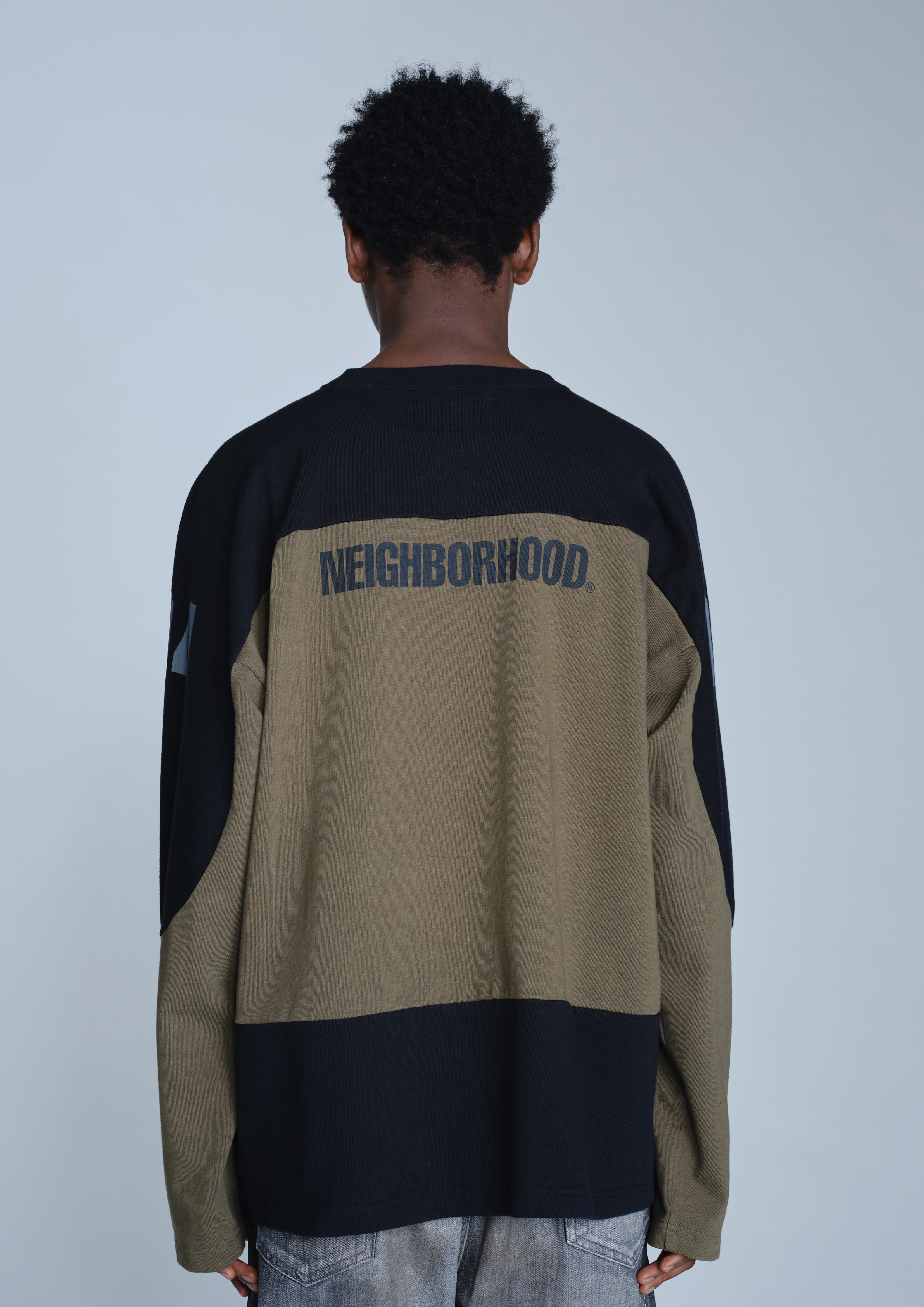Neighborhood Hockey Shirt T-Shirt weiß Baumwolle bedruckt