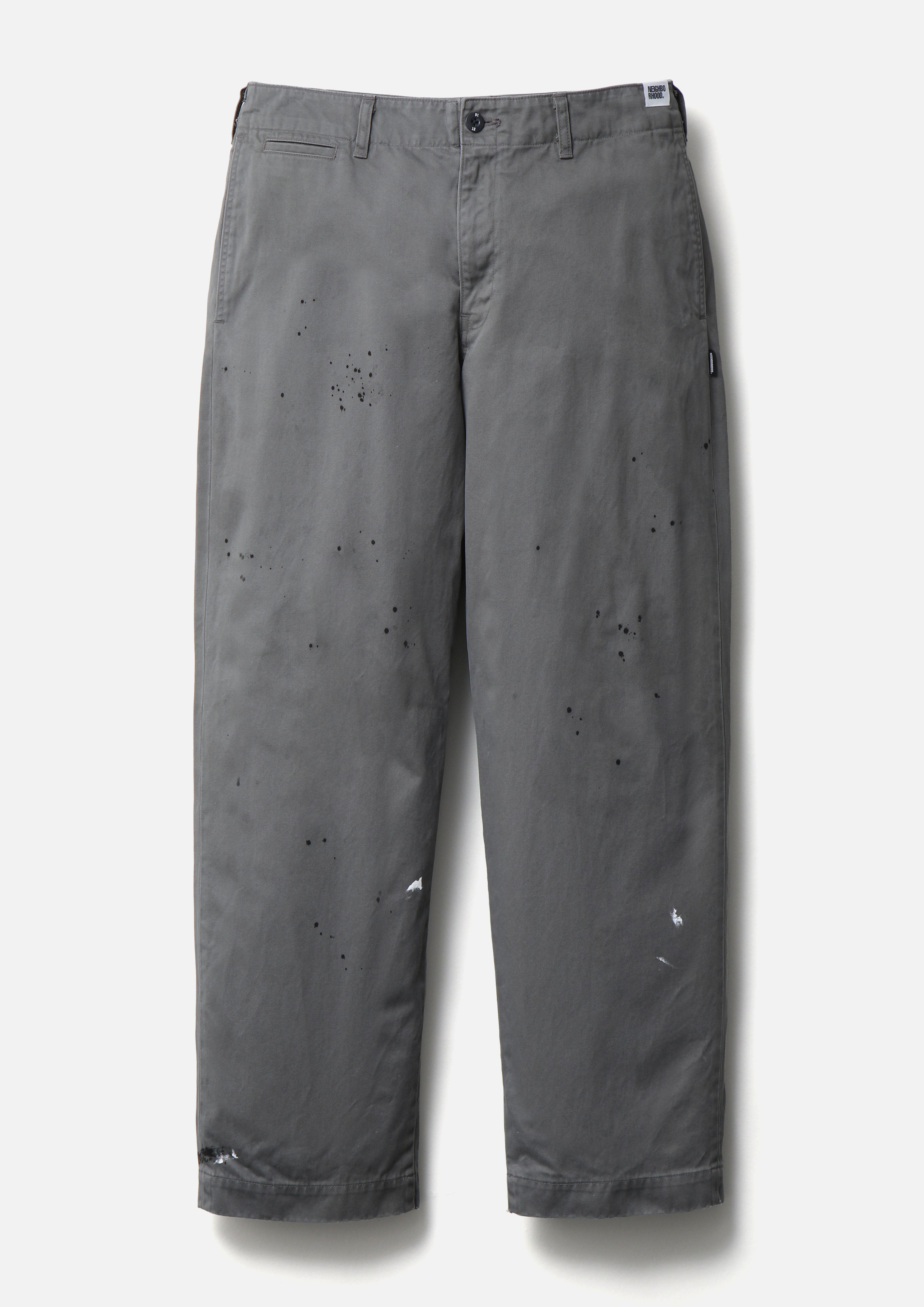 Neighborhood Savage Chino Pants Chinohose Beige Used Baumwolle