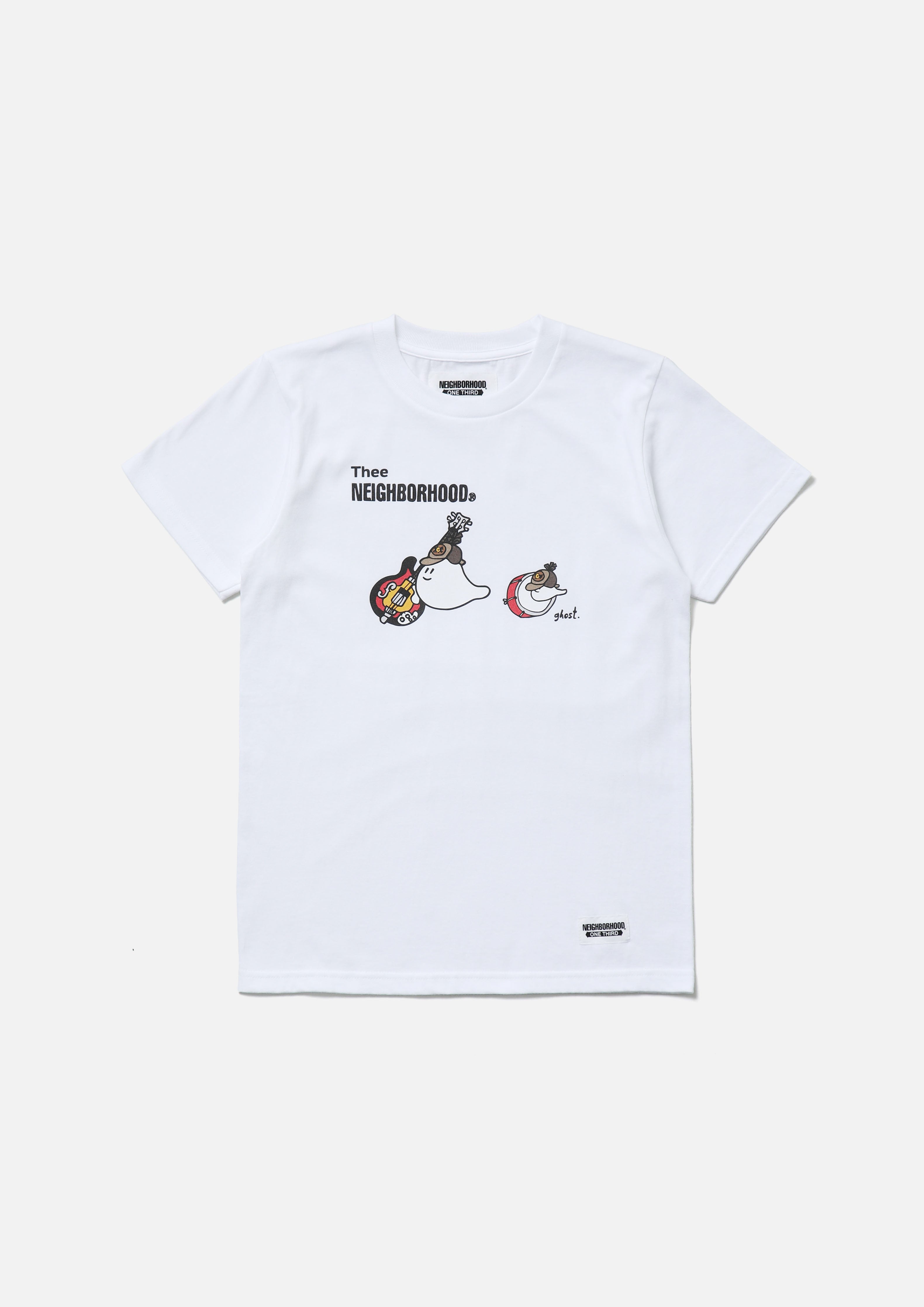 Neighborhood OT Tee SS-3 Kinder T-Shirt Weiß 120 Baumwolle