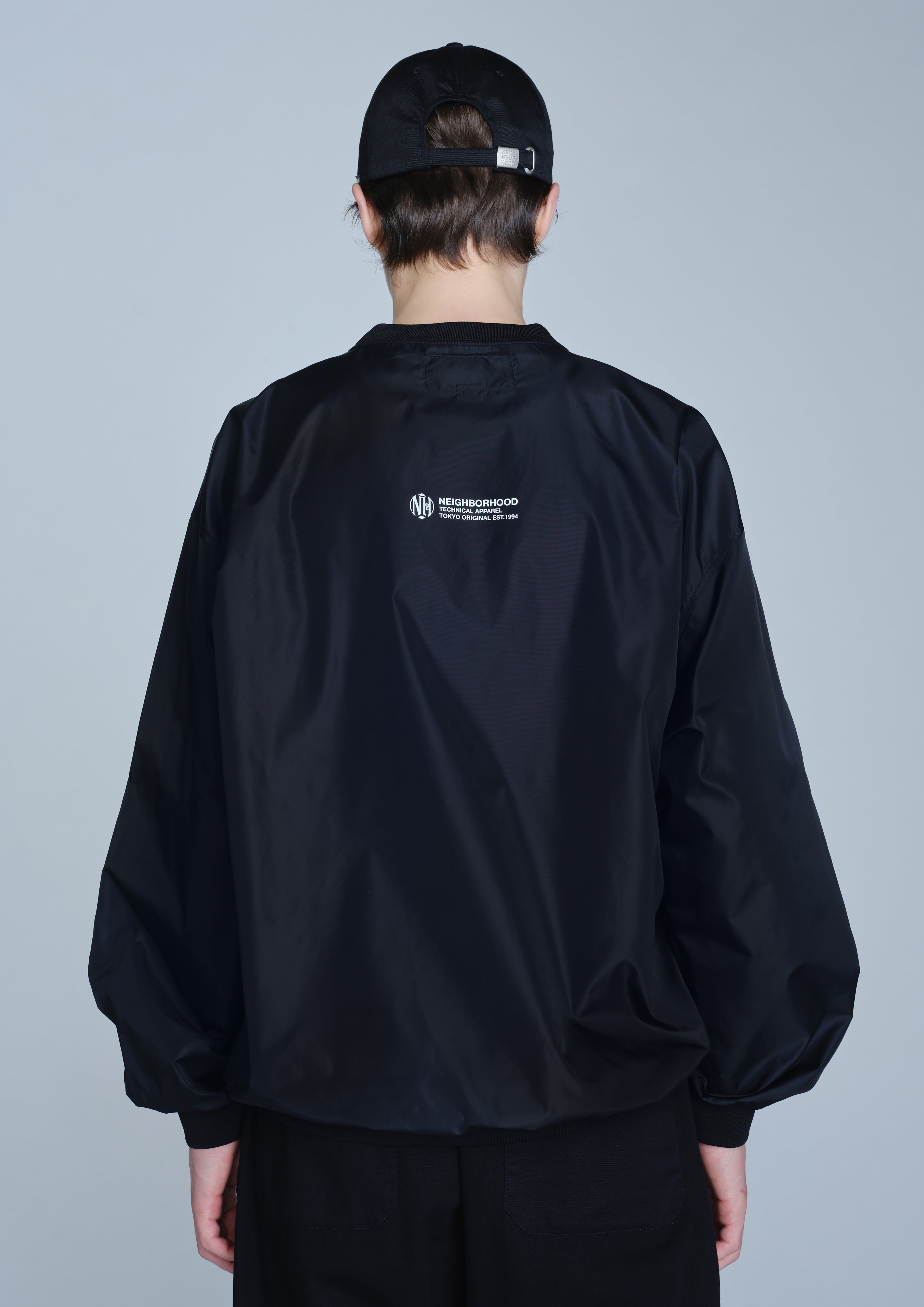 Neighborhood Pullover Shirt LS Hemd Schwarz