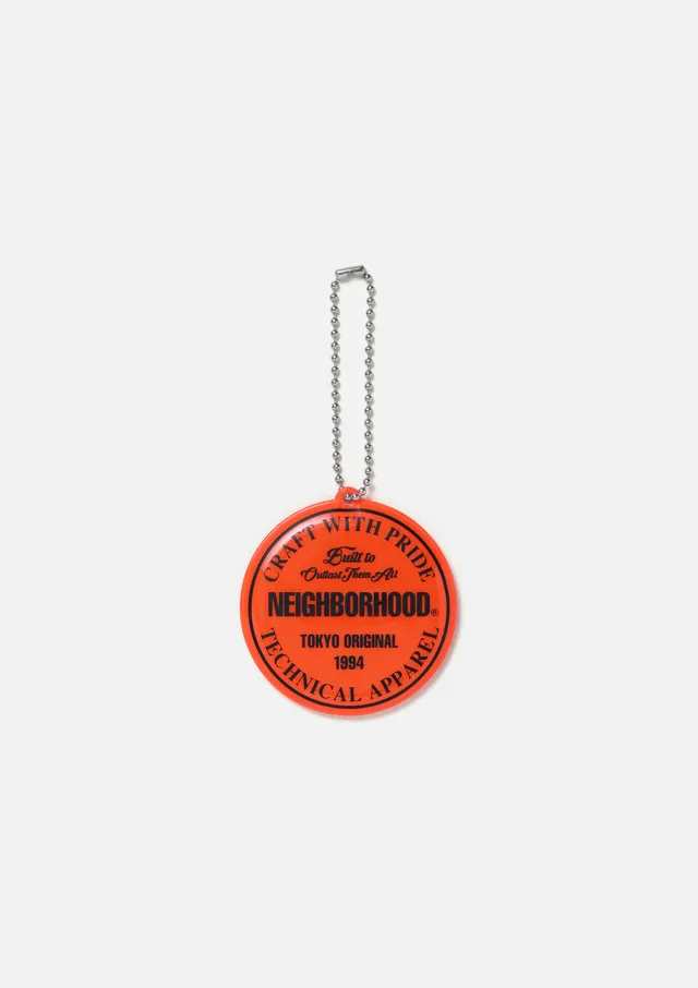 Neighborhood Reflective Charm Anhänger Orange PVC Reflektor