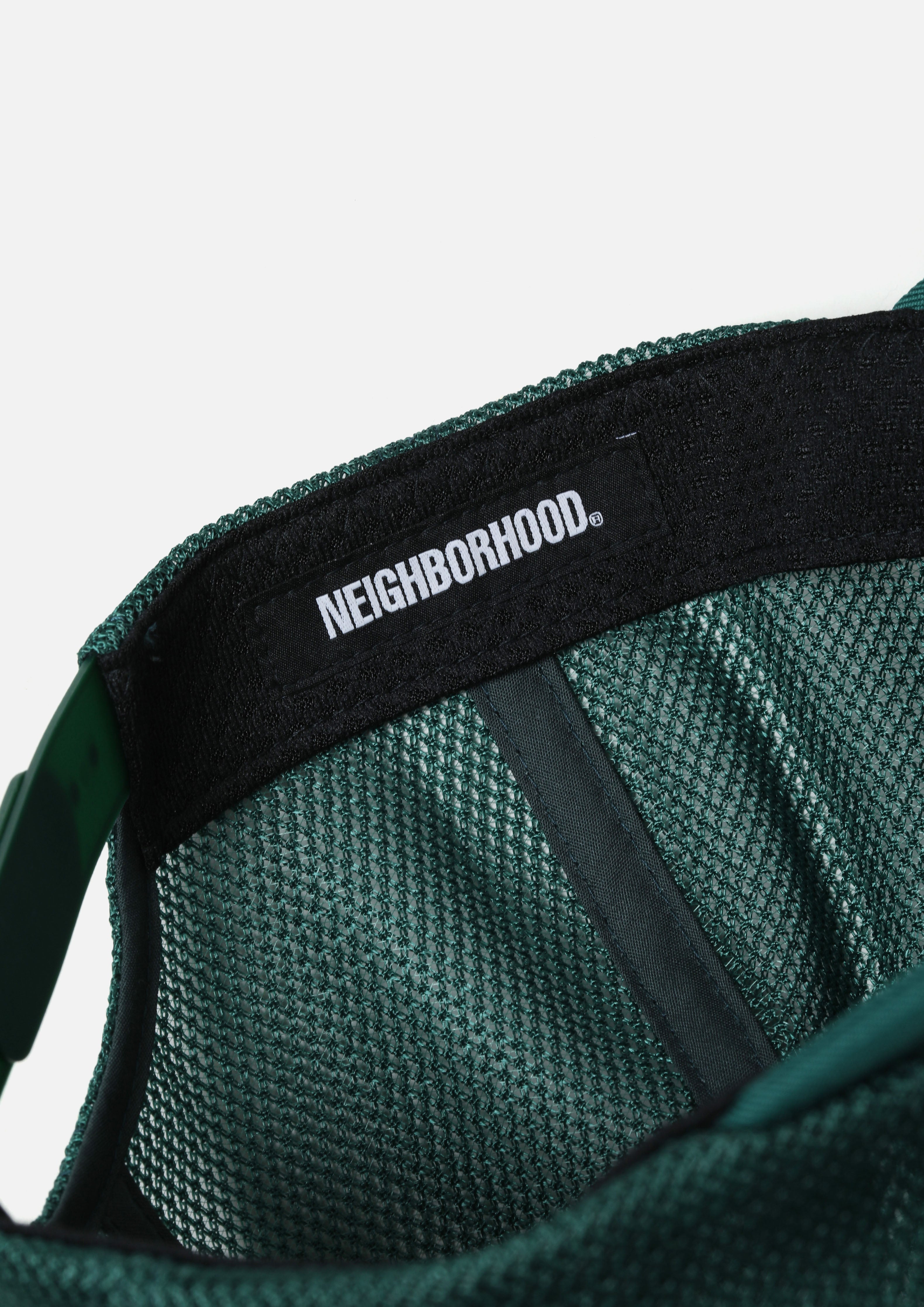 Neighborhood Mesh Cap Trucker Cap Grün Snapback