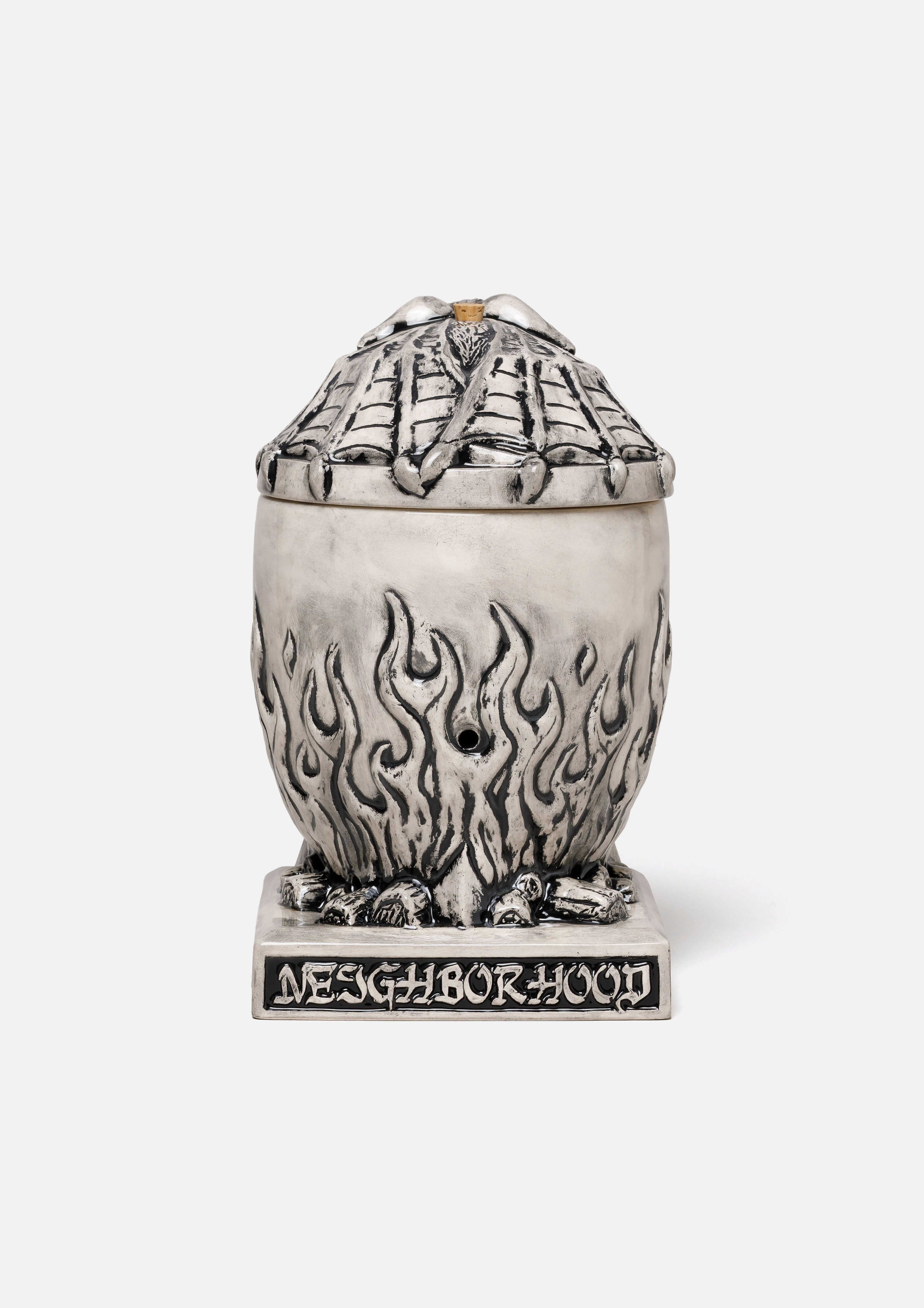 Neighborhood Cauldron Incense Chamber Räucherhalter Schwarz