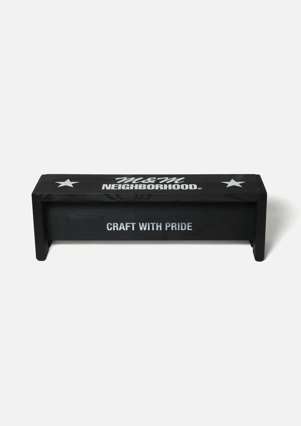 Neighborhood NH X M&M Bench Holzbank Schwarz 90 cm