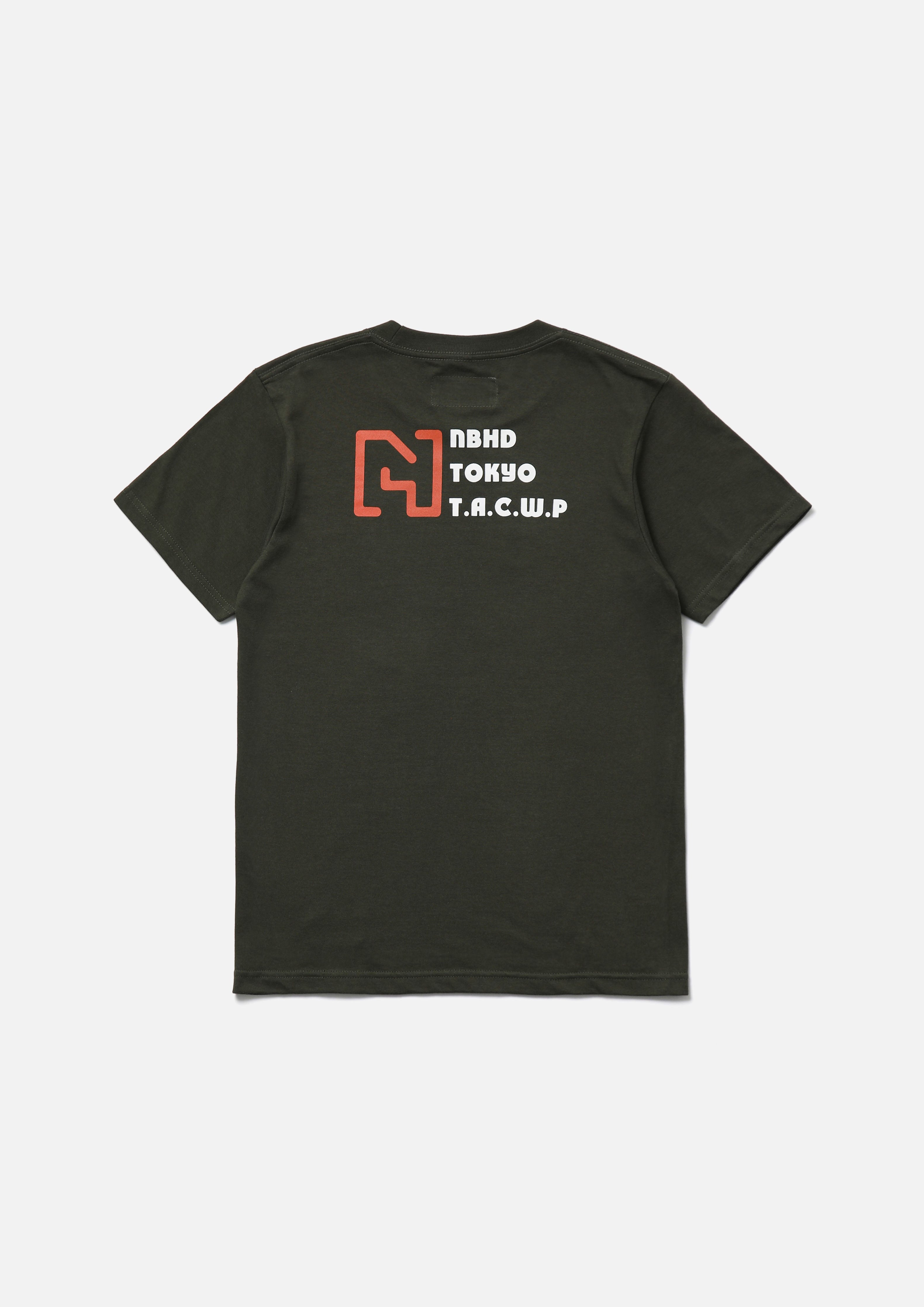 Neighborhood OT Tee SS-1 Kinder T-Shirt Schwarz Print