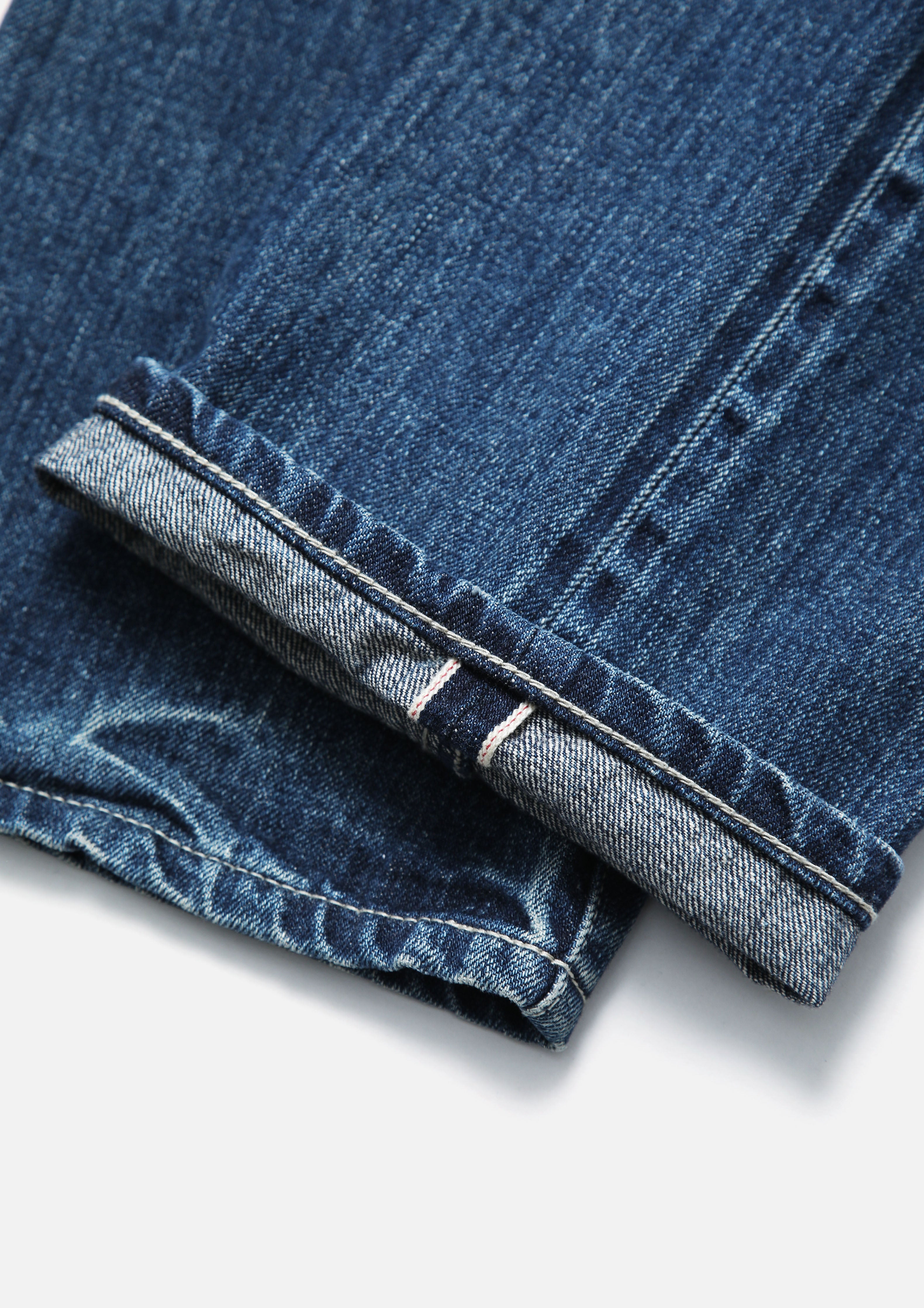Neighborhood Washed Denim DP Mid Pants Jeans Schwarz 12oz