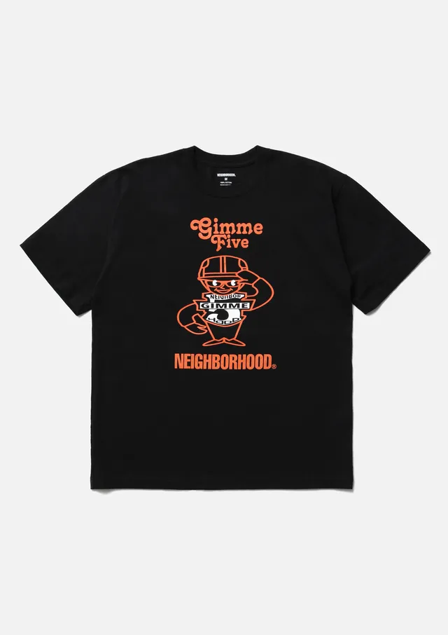 Neighborhood NH X Gimme Five Tee SS-1 T-Shirt Schwarz M