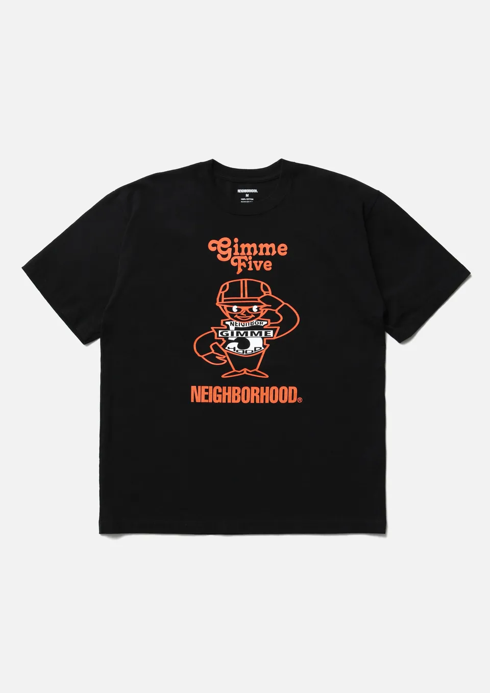 Neighborhood NH X Gimme Five Tee SS-1 T-Shirt Schwarz M