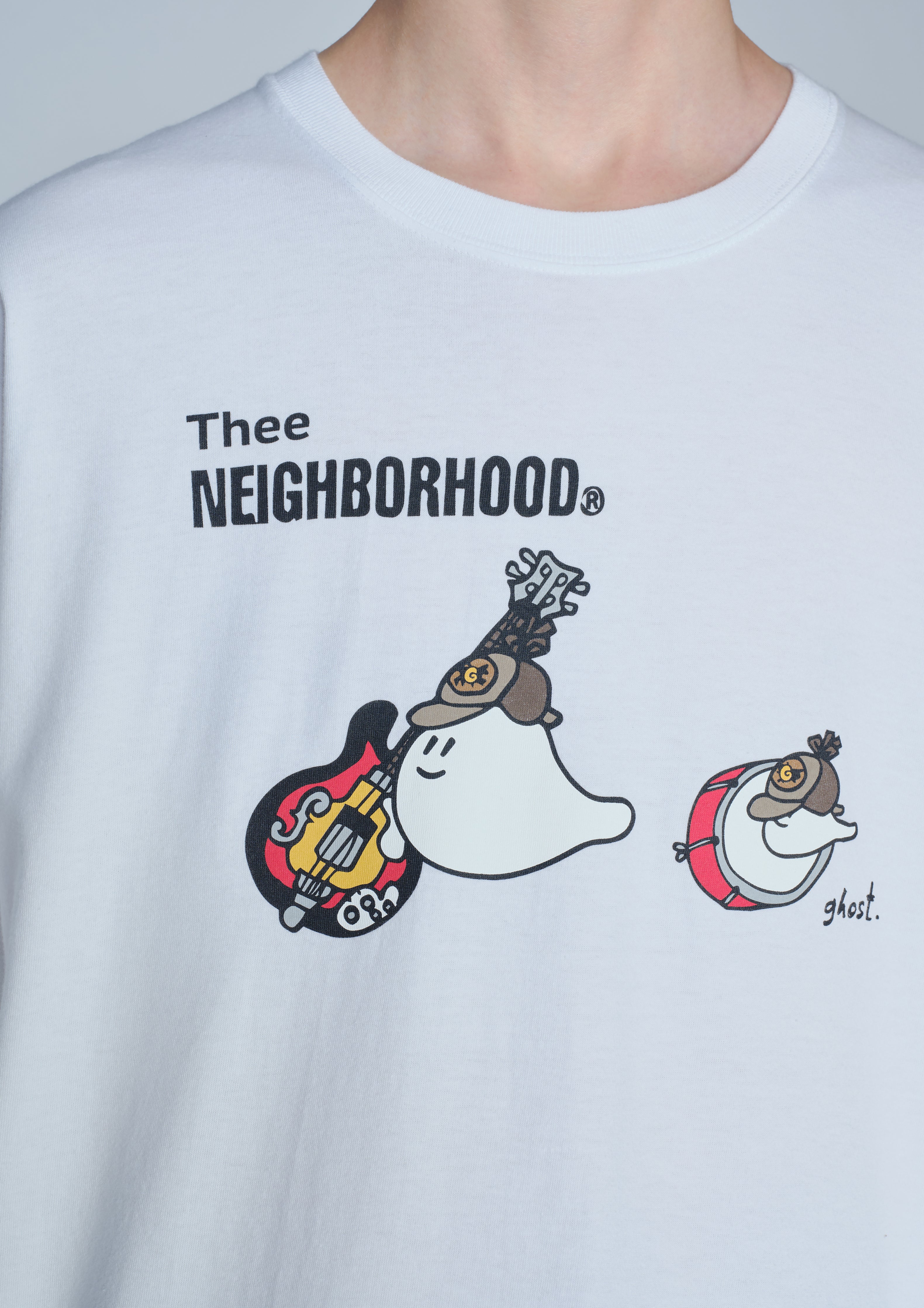 Neighborhood NH Tee SS-5 T-Shirt Weiß Baumwolle