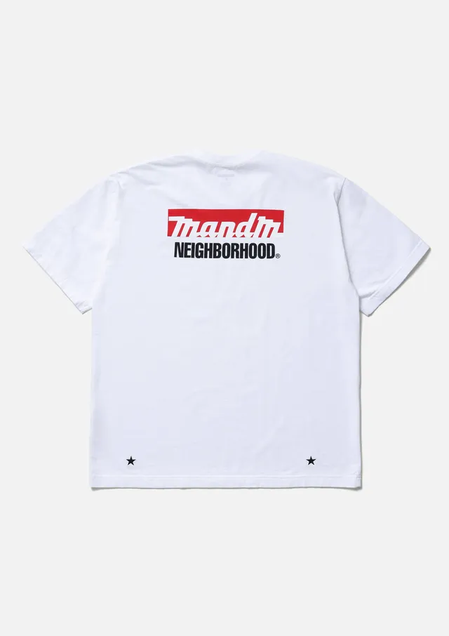 Neighborhood NH X M&M Tee SS-1 T-Shirt Weiß Baumwolle