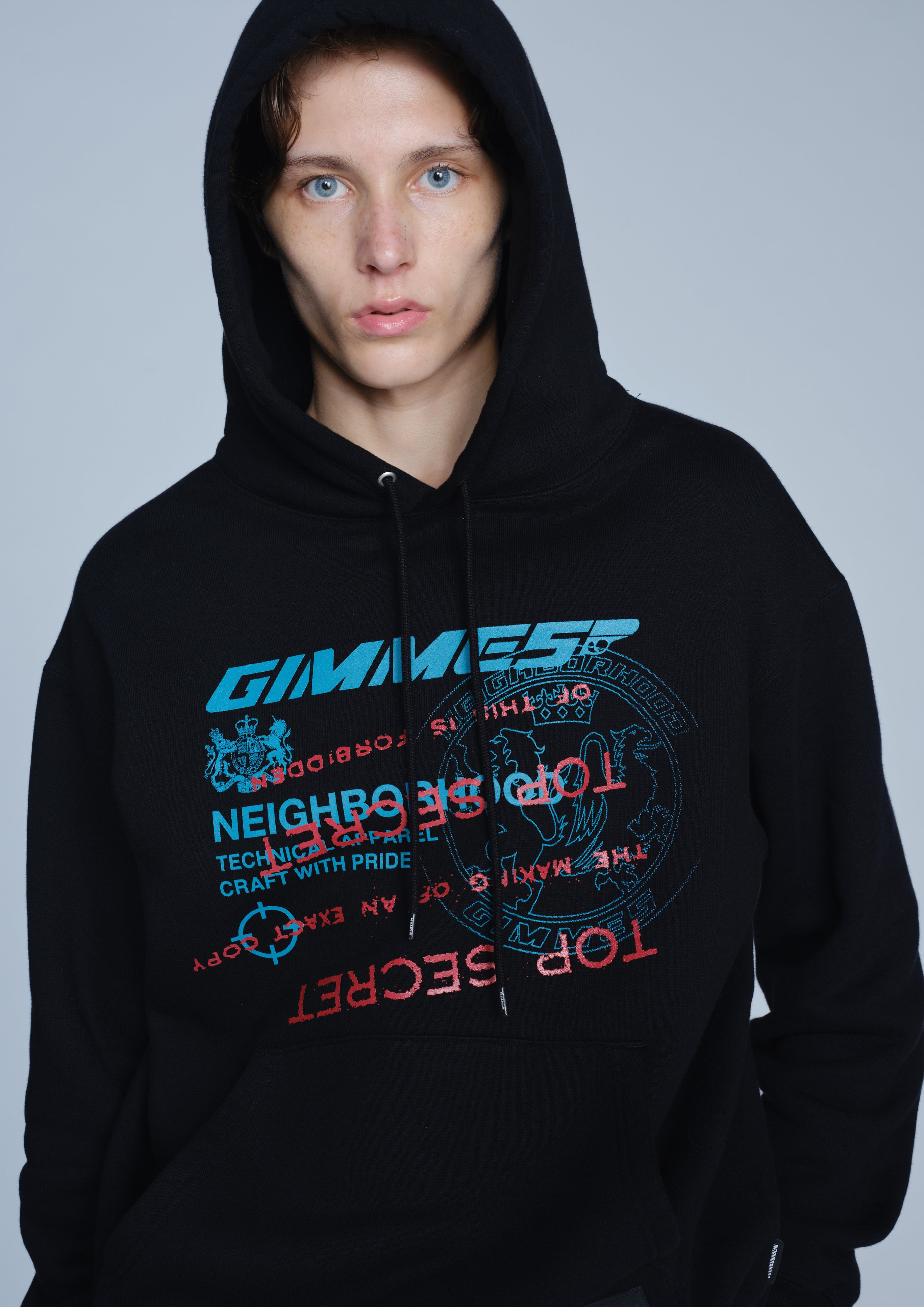 Neighborhood x Gimme Five Sweat Hoodie Schwarz