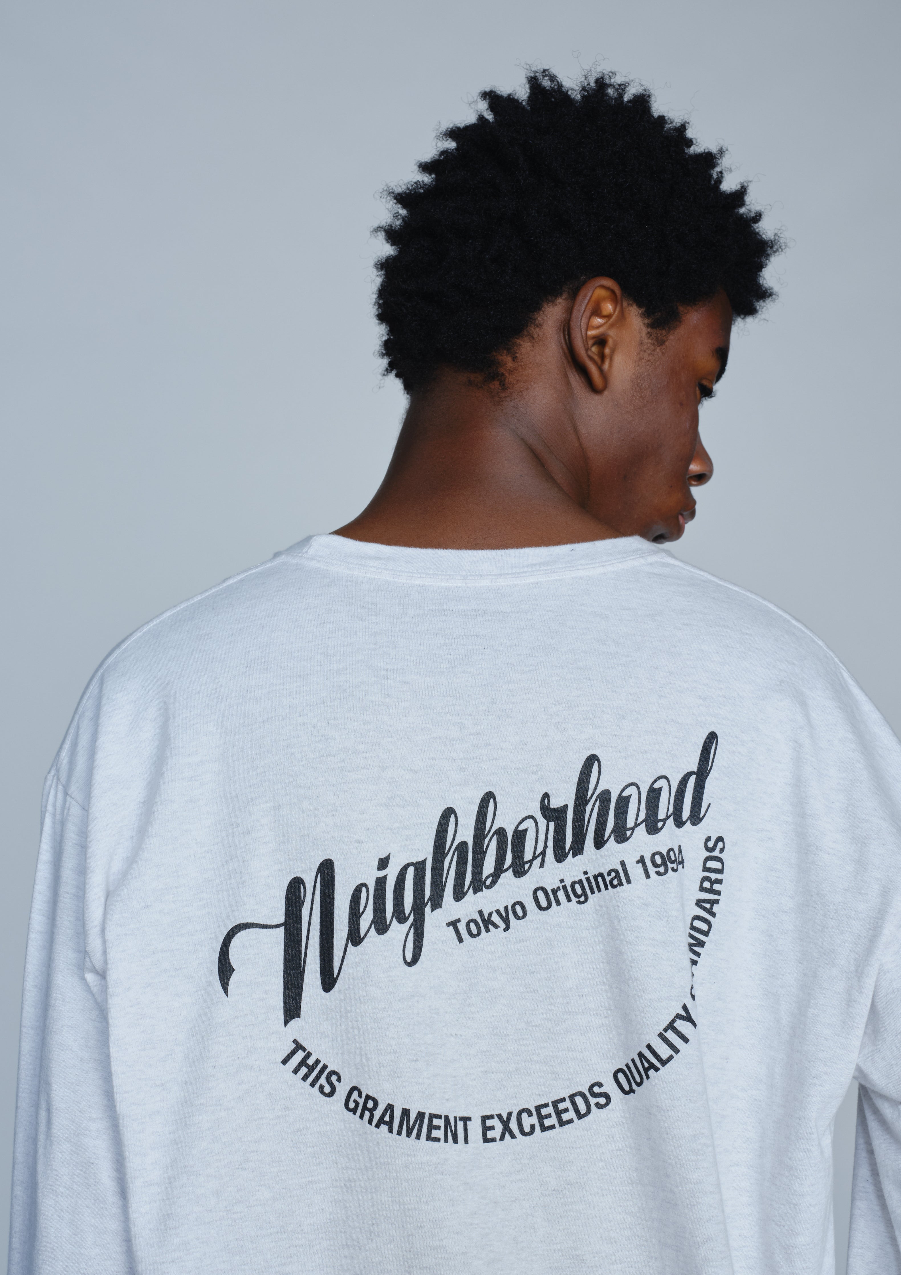 Neighborhood NH Tee LS-11 Longsleeve Schwarz Baumwolle