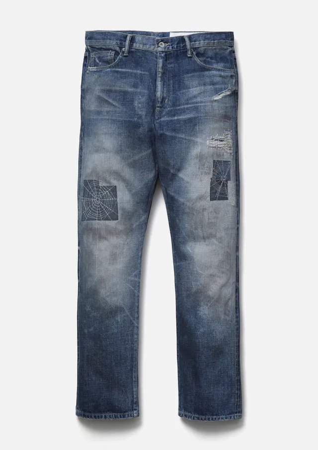 Neighborhood Savage Denim DP Mid Pants Jeans Indigo Used