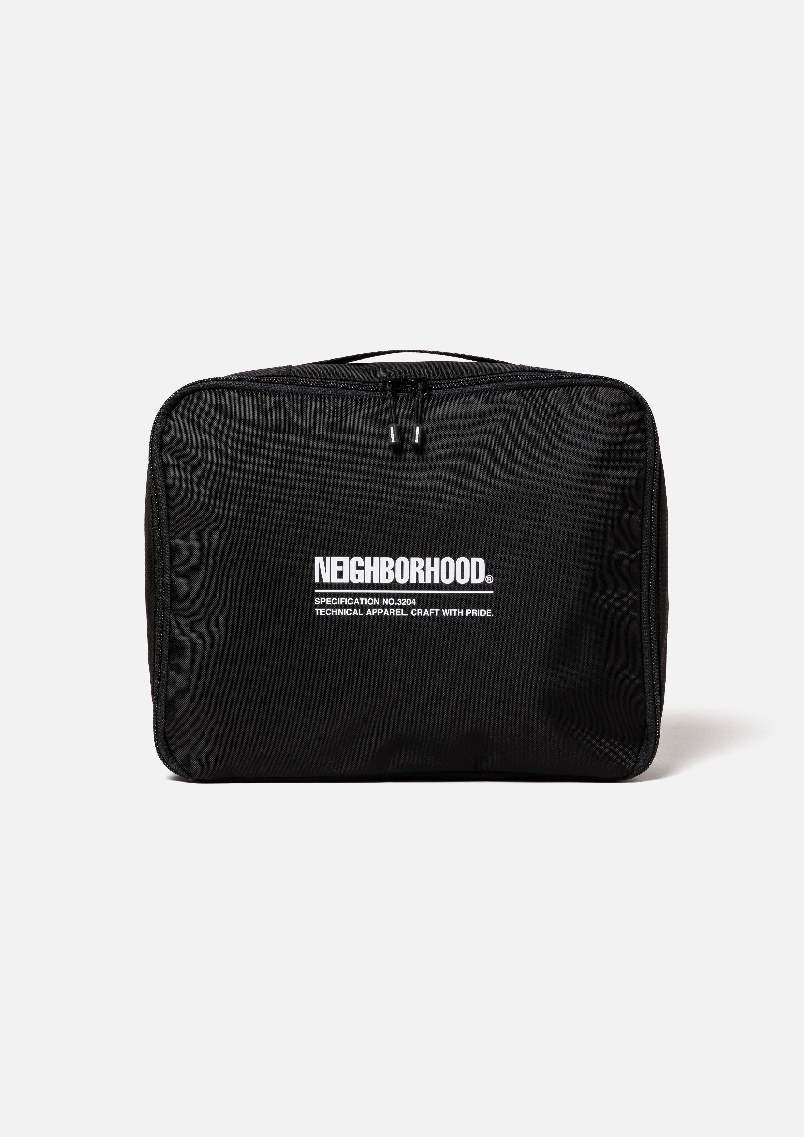 Neighborhood Travel Pouch-M Kulturtasche Schwarz Nylon