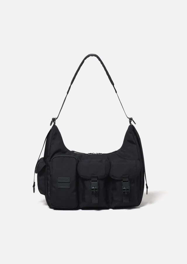 Neighborhood NH X Baicyclon Shoulder Bag Umhängetasche Schwarz