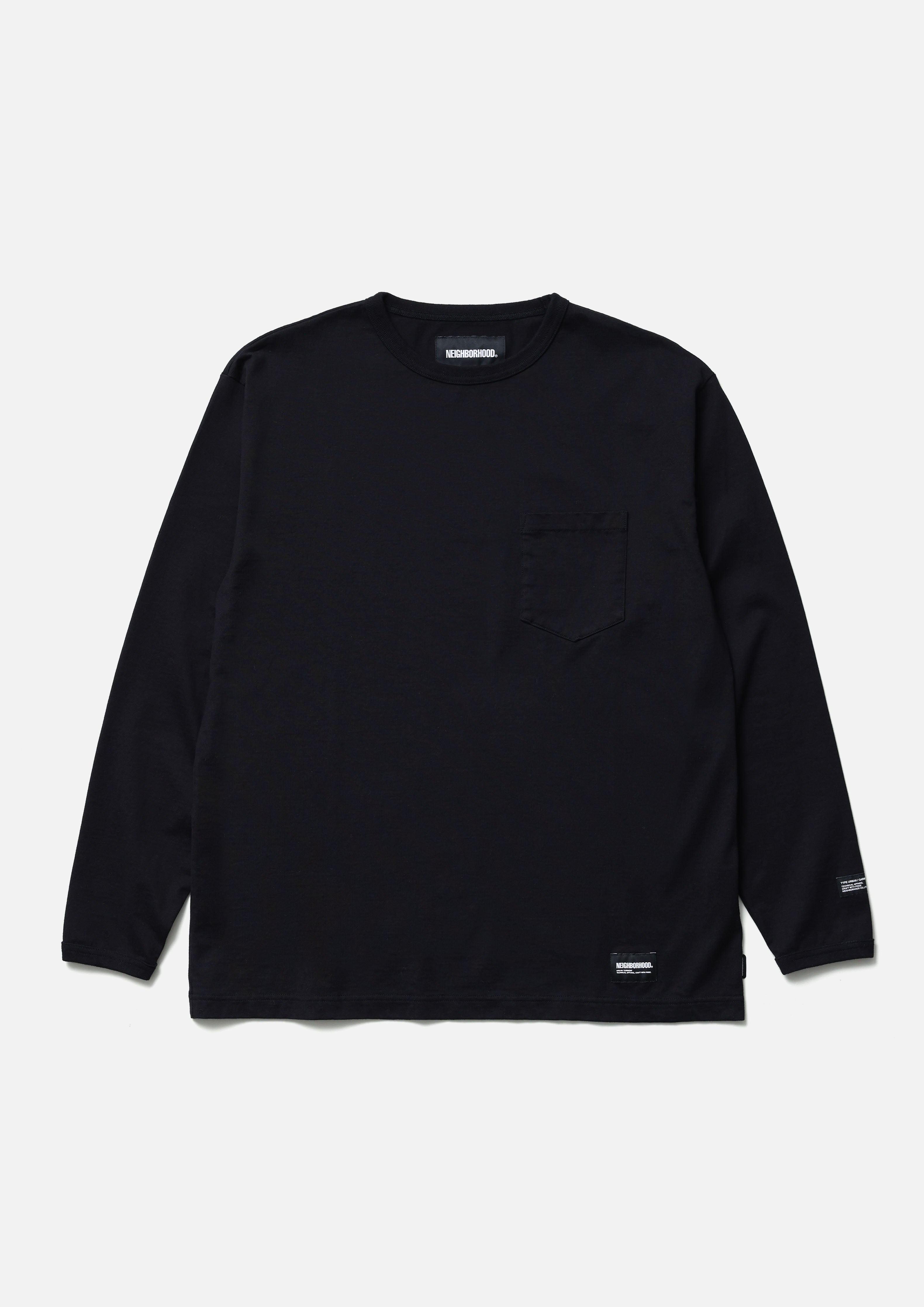 Neighborhood Classic Crewneck LS Longsleeve Weiß Baumwolle