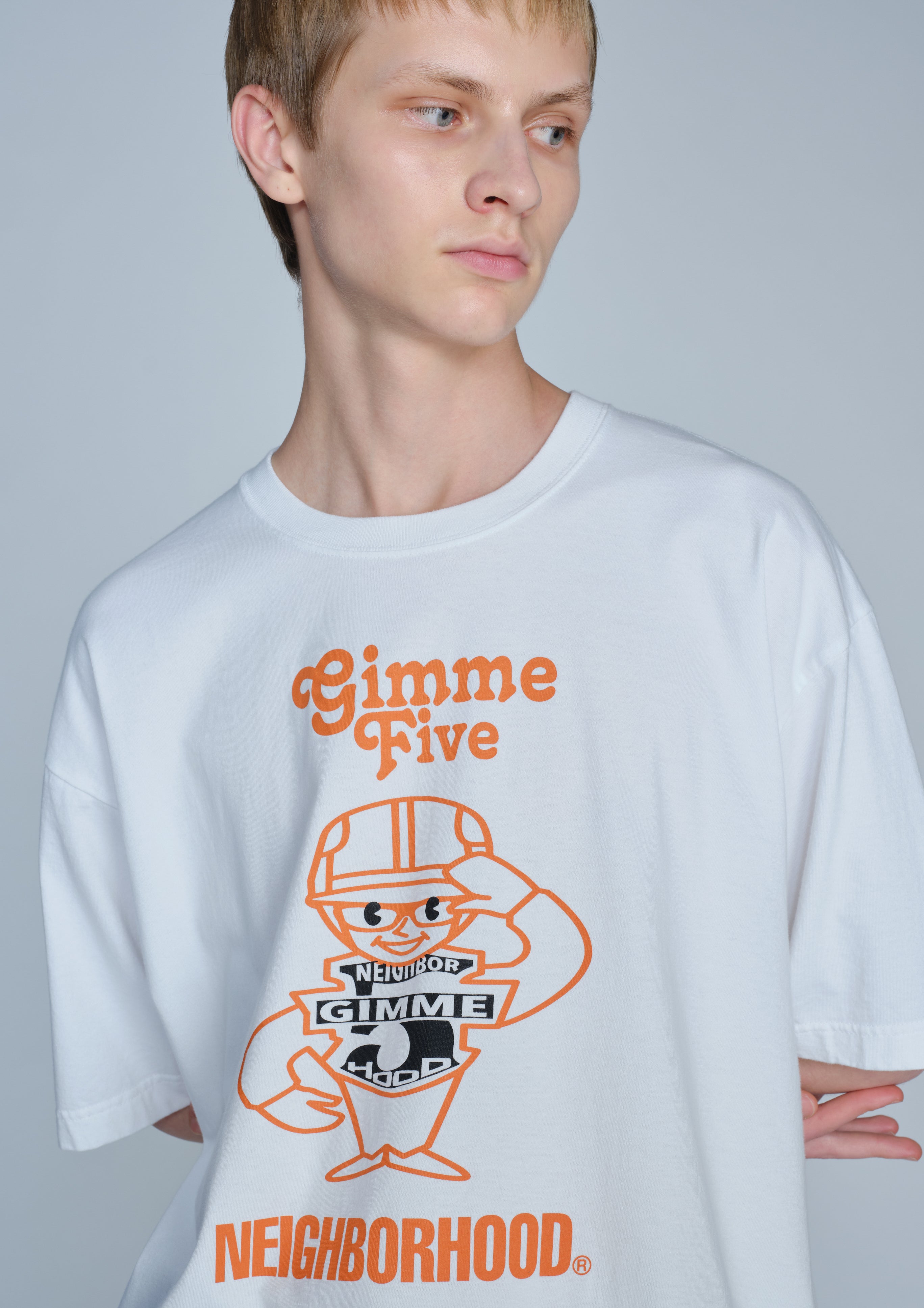 Neighborhood NH X Gimme Five Tee SS-1 T-Shirt Schwarz M