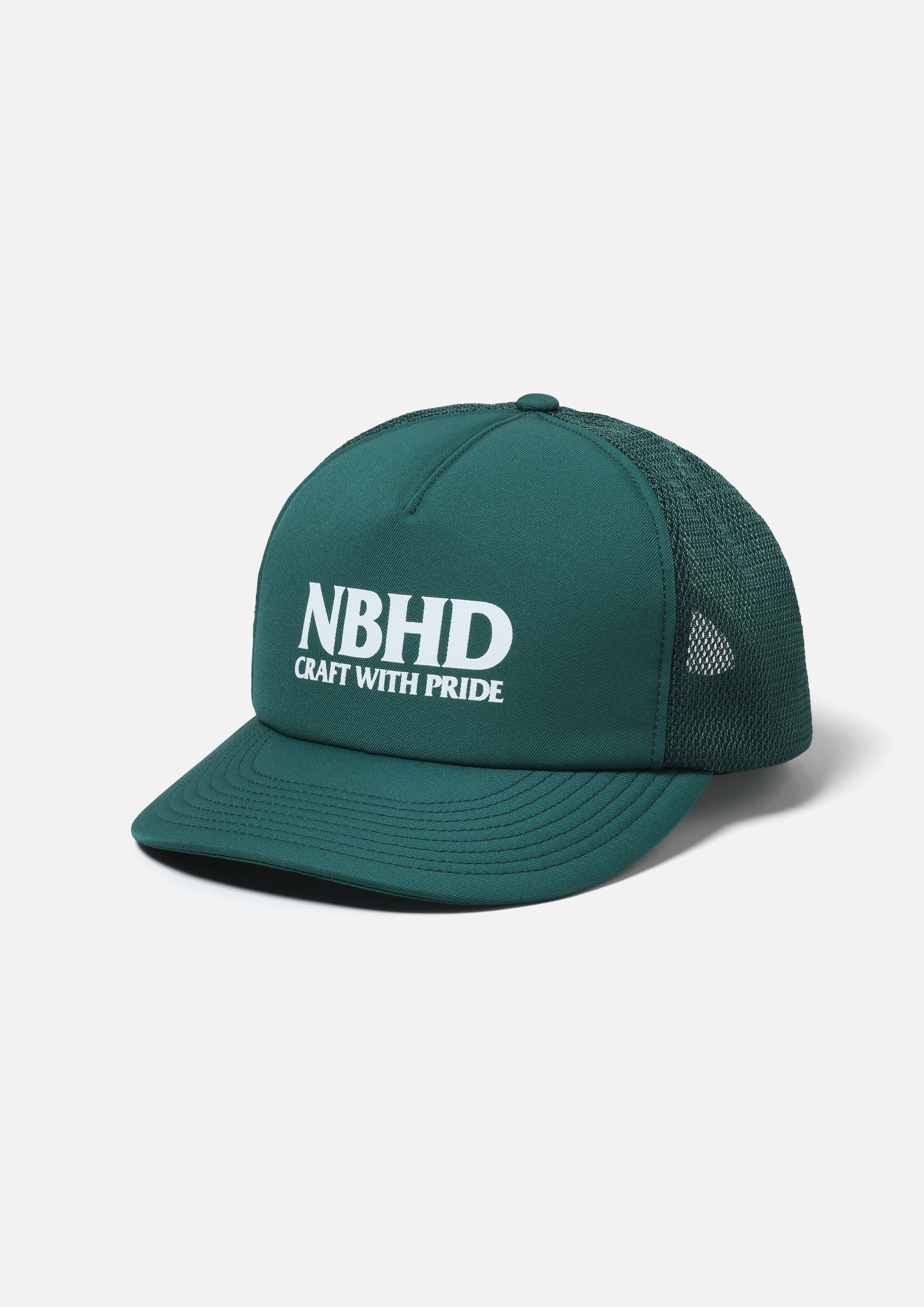 Neighborhood Mesh Cap Trucker Cap Grün Snapback
