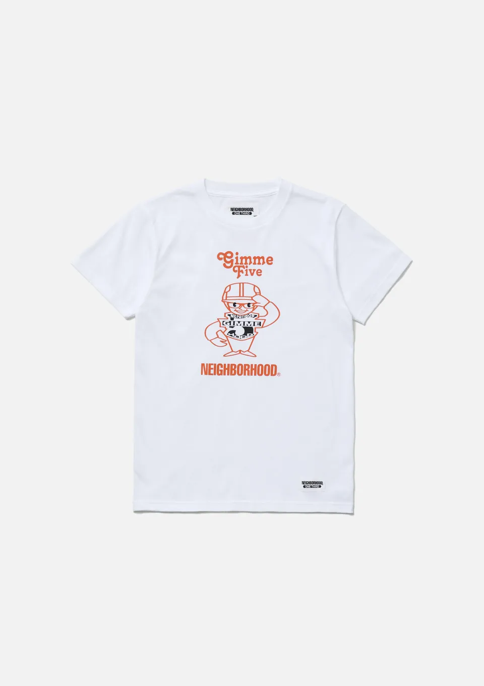 Neighborhood OT X Gimme Five Tee SS T-Shirt Weiß
