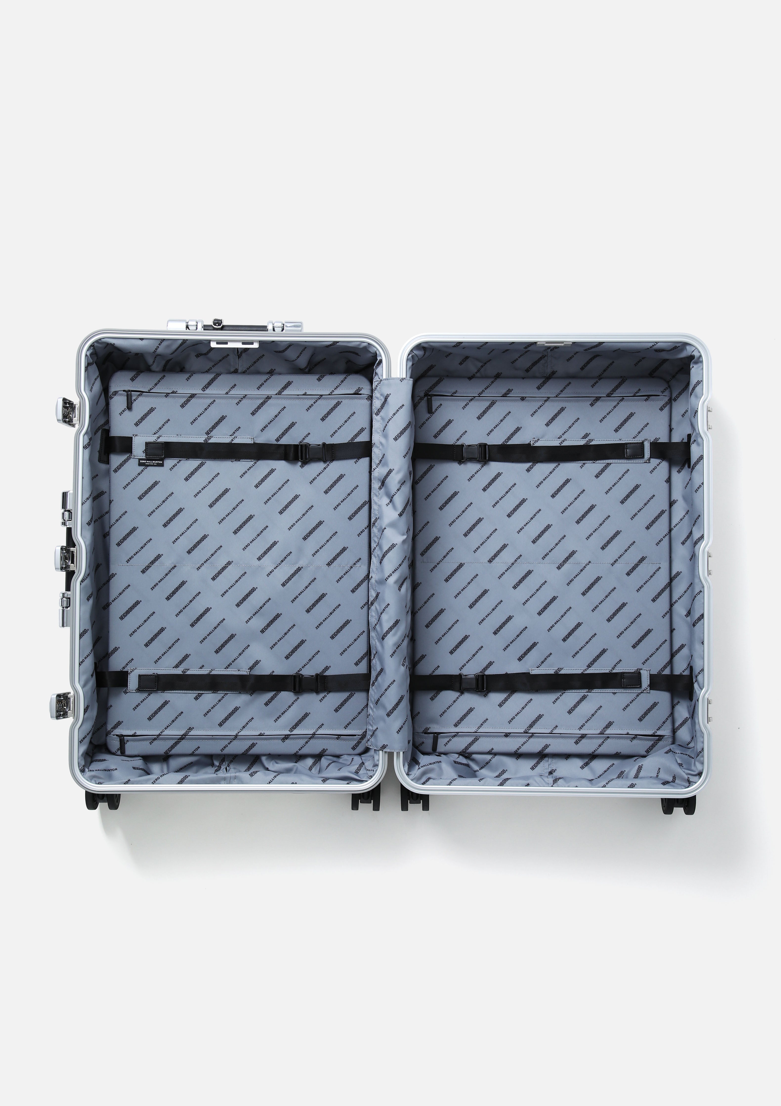 Neighborhood x Zero Halliburton Classic Aluminum Koffer 88L