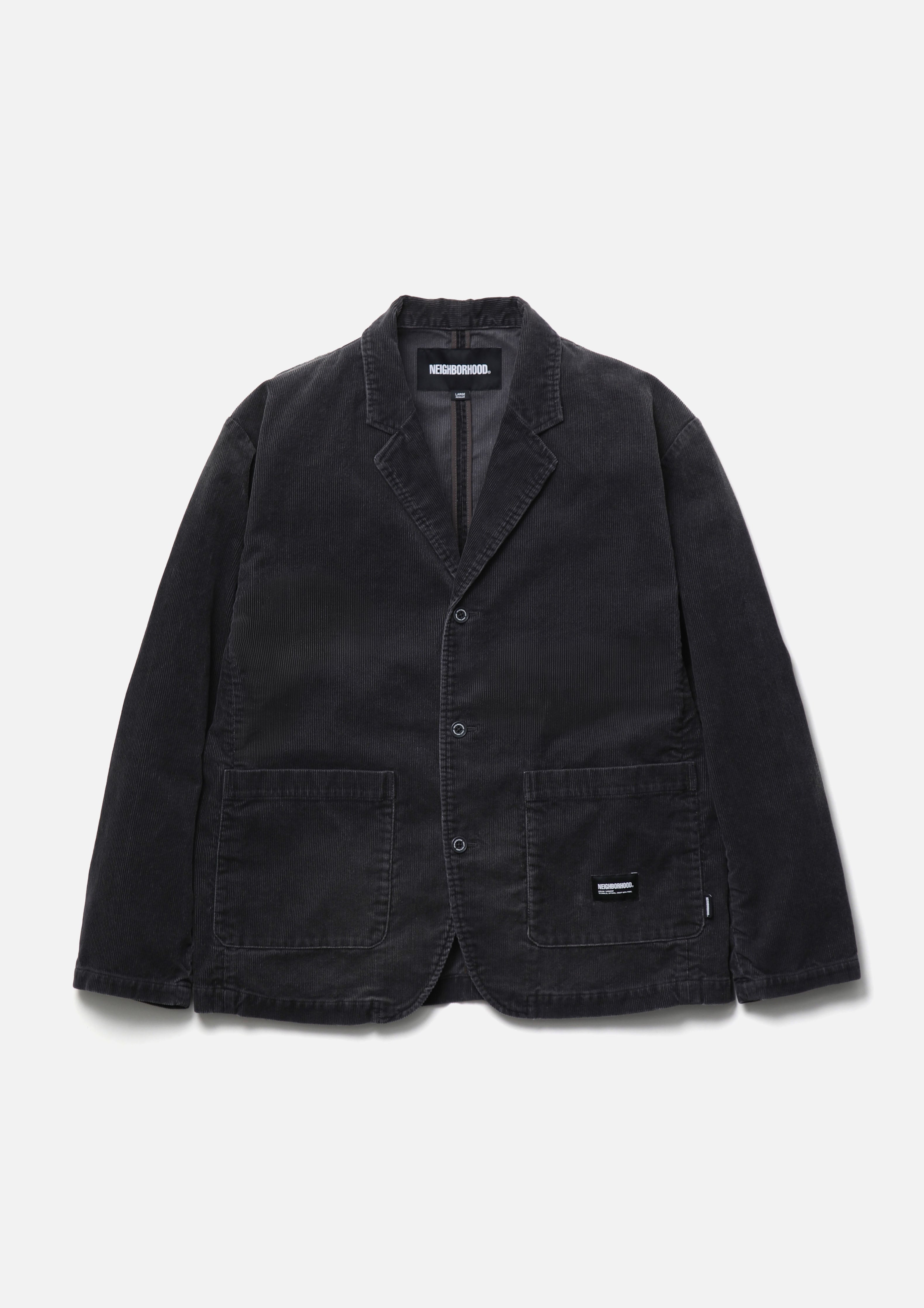Neighborhood Washed Corduroy 3B Jacke Olive Drab Cord