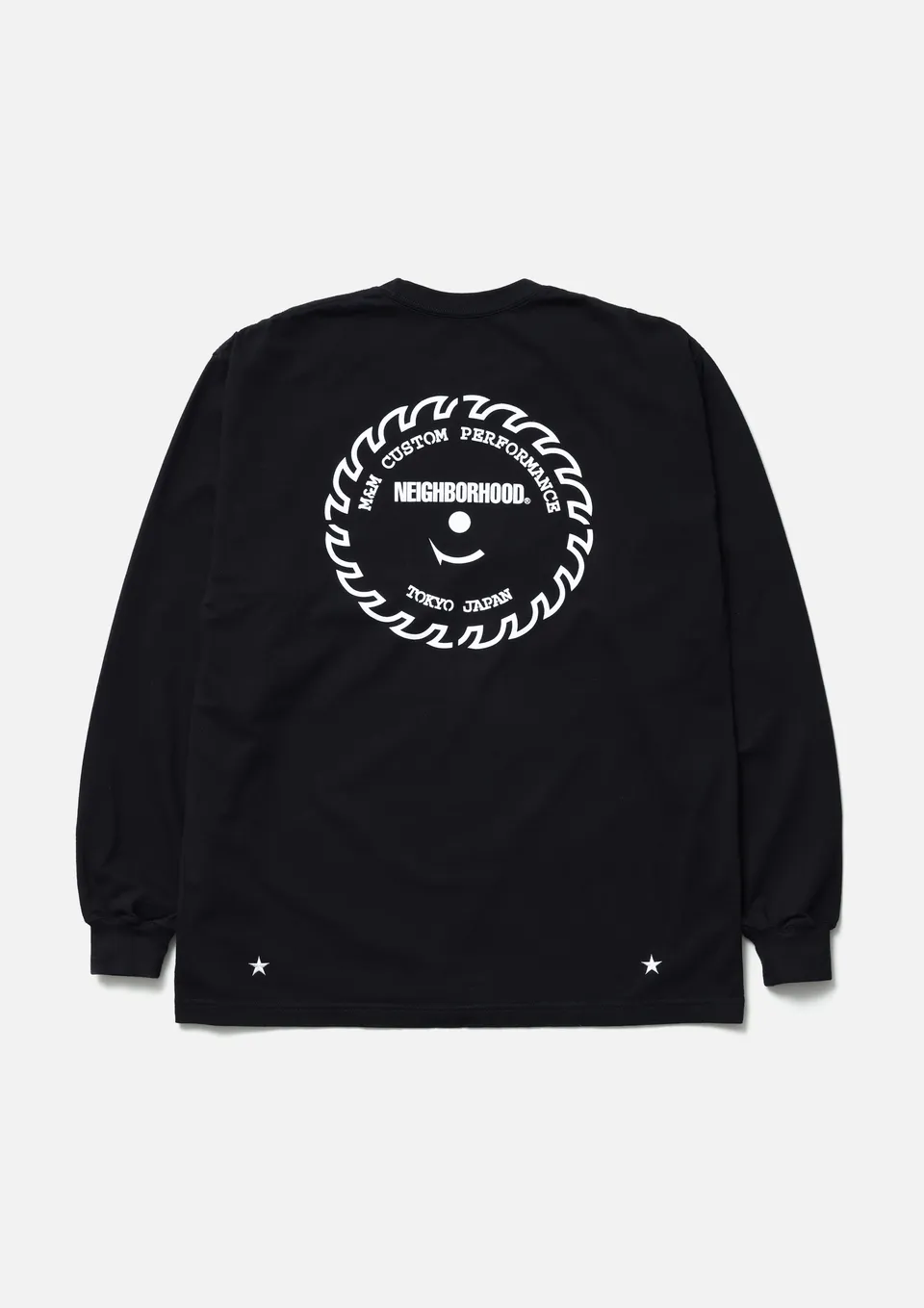 Neighborhood NH x M&M Tee LS Longsleeve Schwarz Print