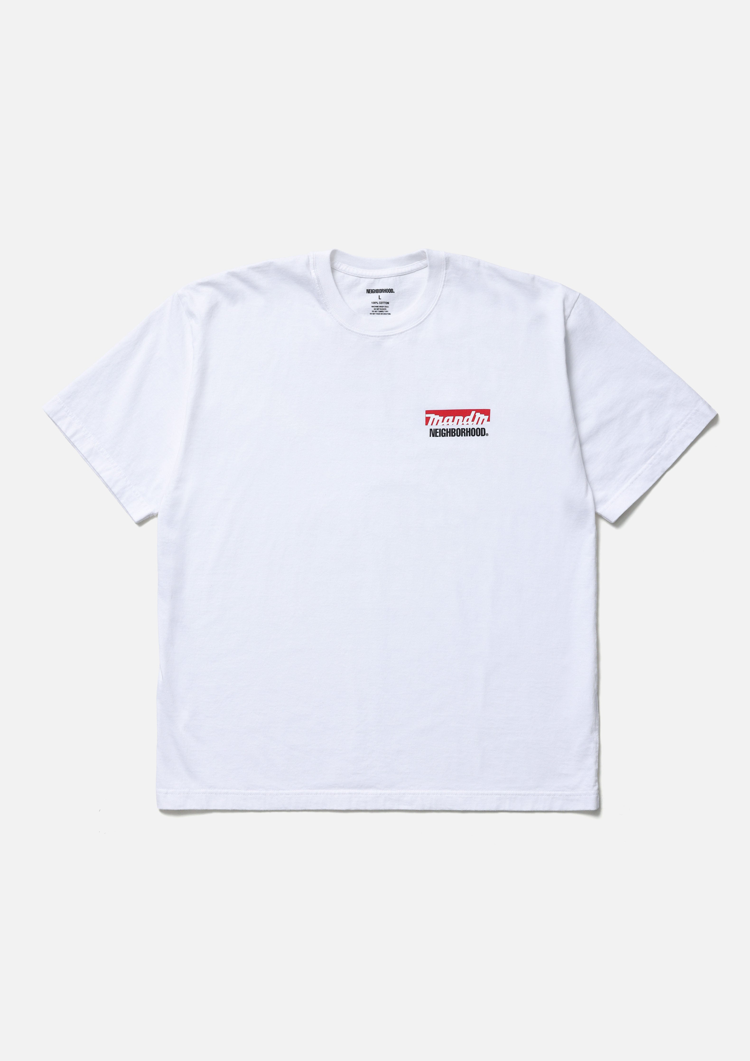 Neighborhood NH X M&M Tee SS-1 T-Shirt Weiß Baumwolle