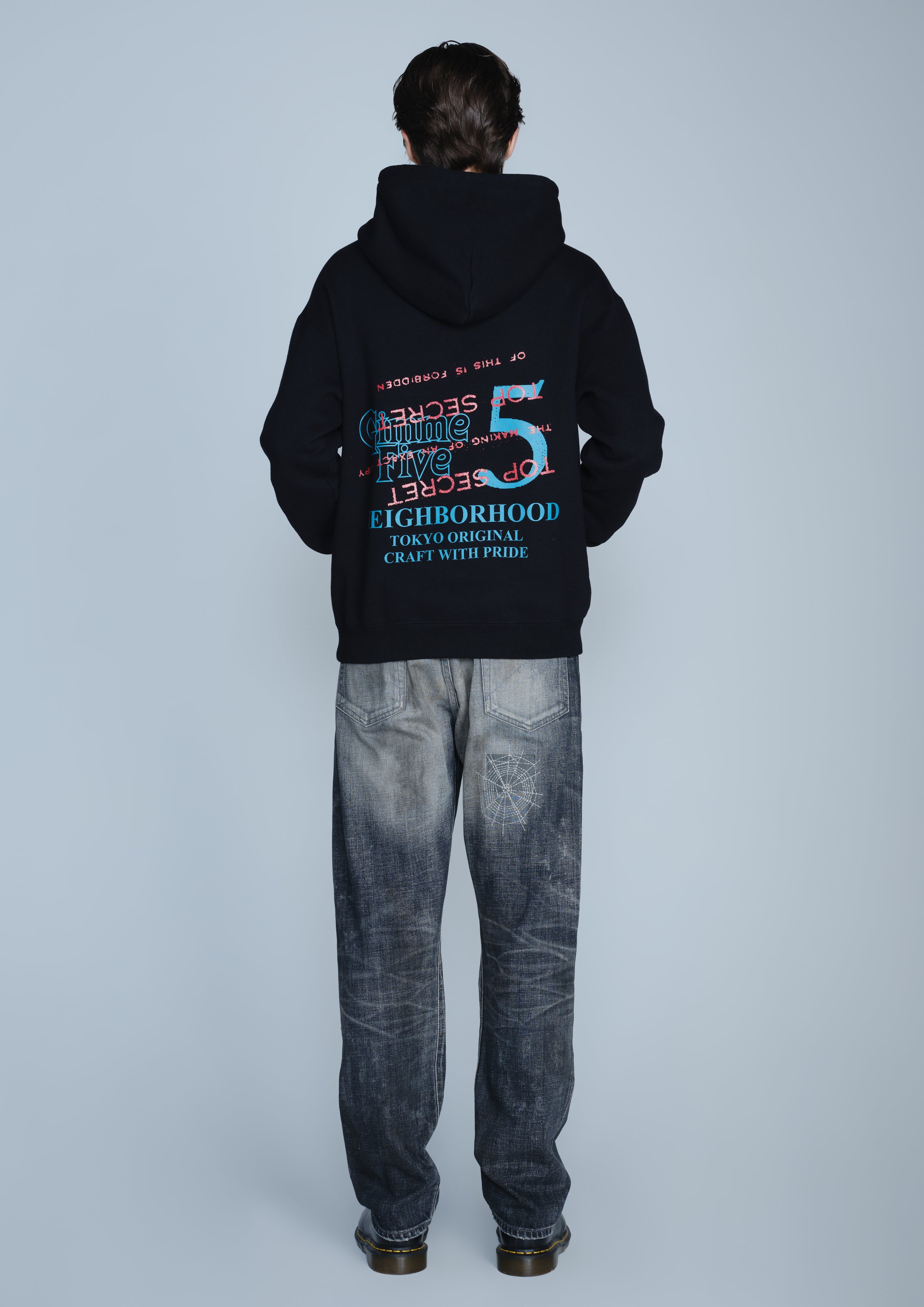 Neighborhood x Gimme Five Sweat Hoodie Schwarz