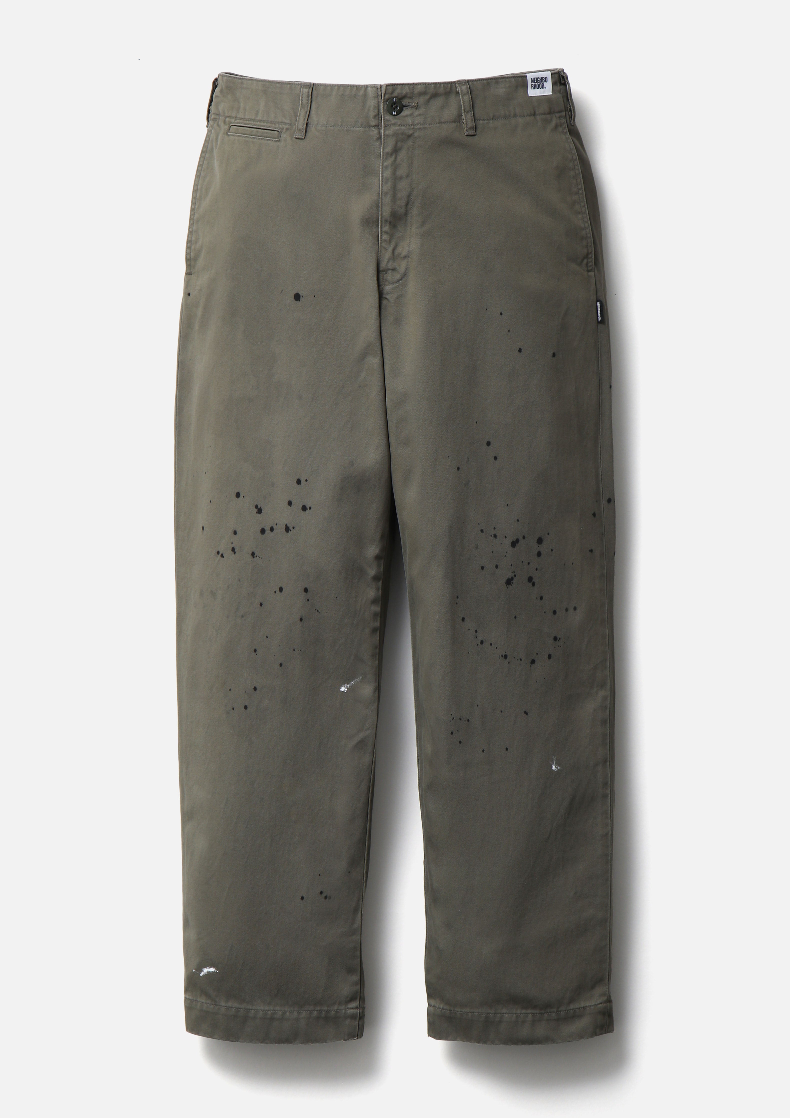 Neighborhood Savage Chino Pants Chinohose Beige Used Baumwolle