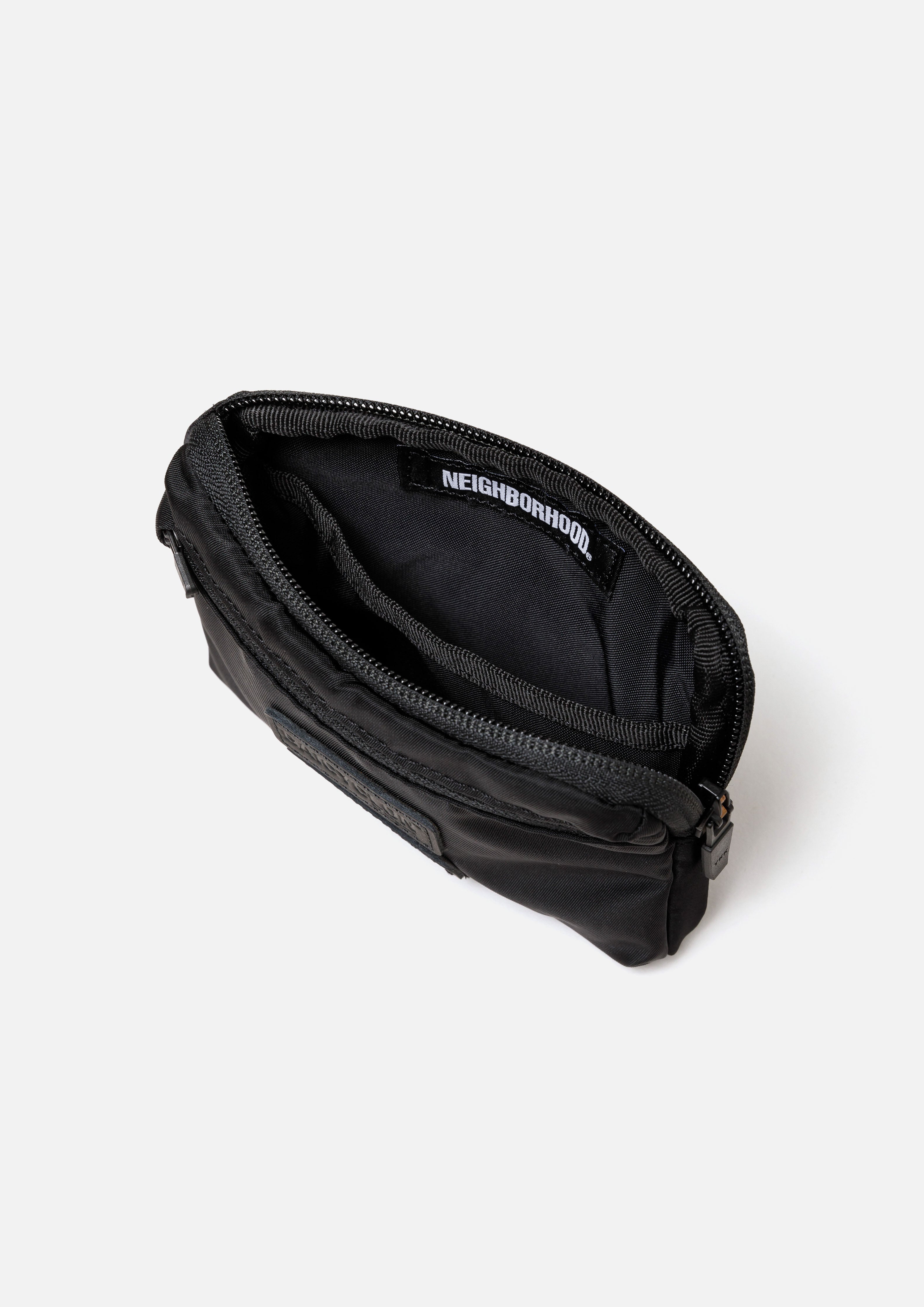 Neighborhood Combo Shoulder Umhängetasche Black Nylon