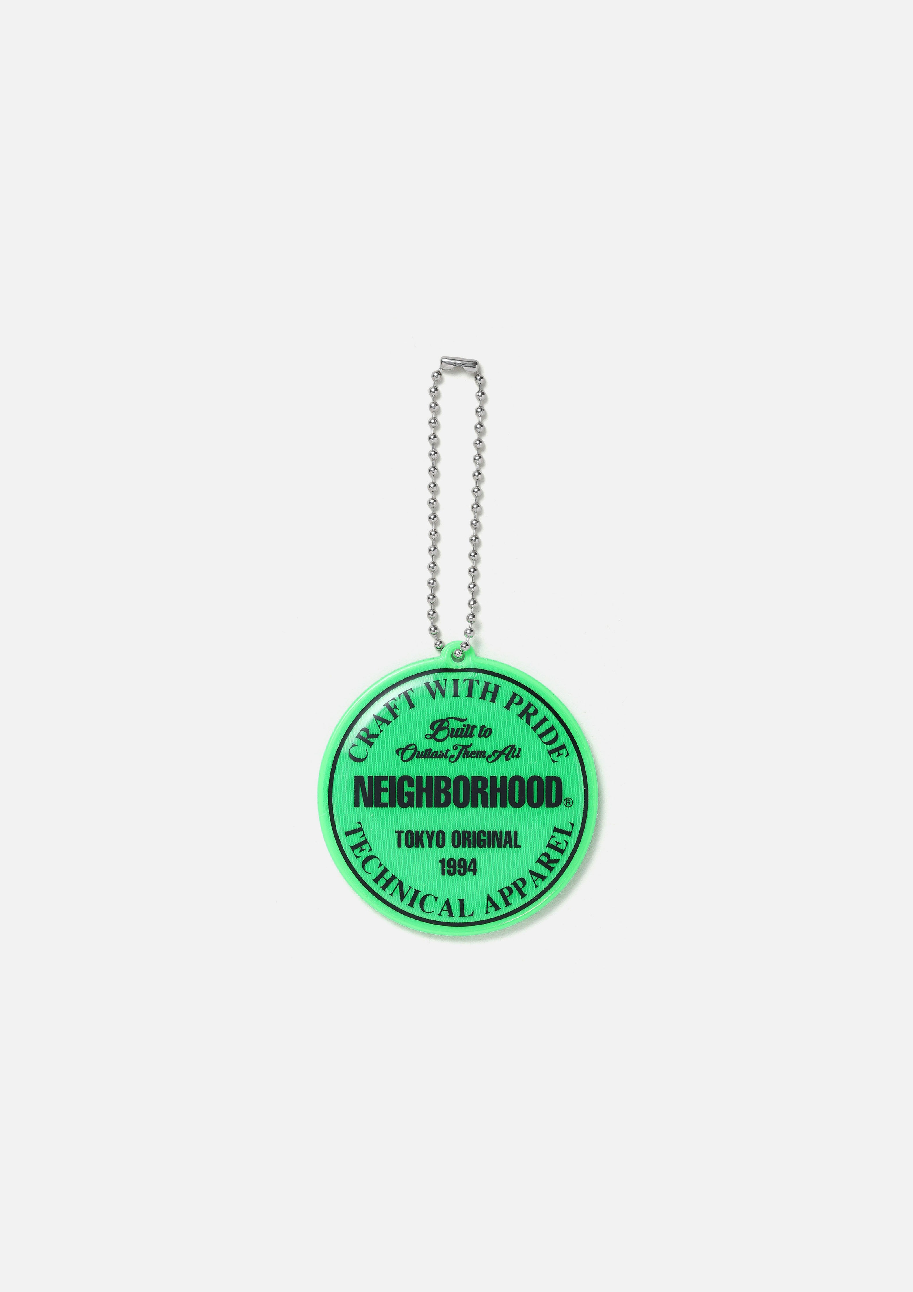 Neighborhood Reflective Charm Anhänger Orange PVC Reflektor
